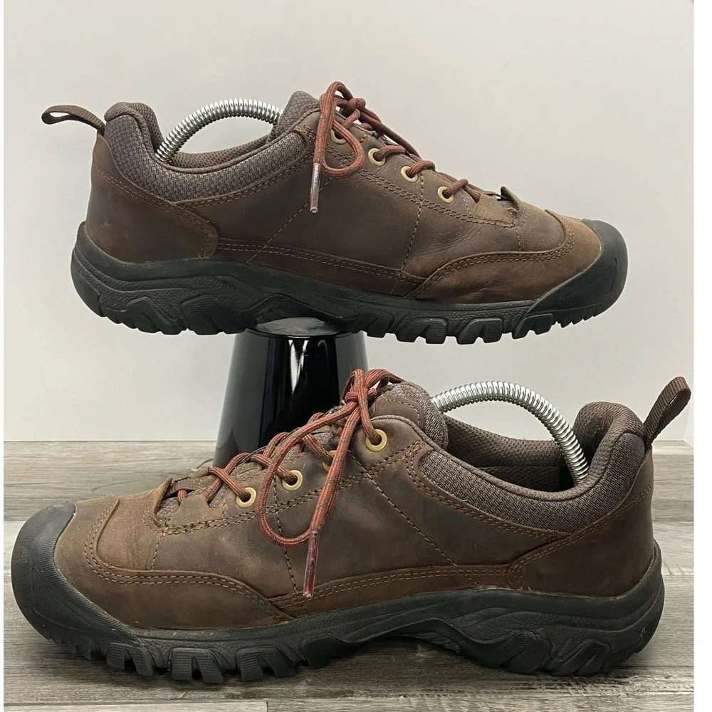 KEEN Men's Targhee III Oxford in Dark Earth / Mulch Size 9 1022513 - Picture 2 of 7